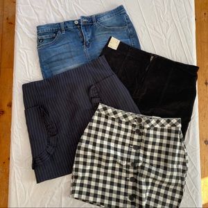 4 skirt bundle